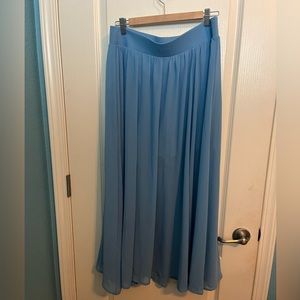 Women’s sheer skirt with built in shorts